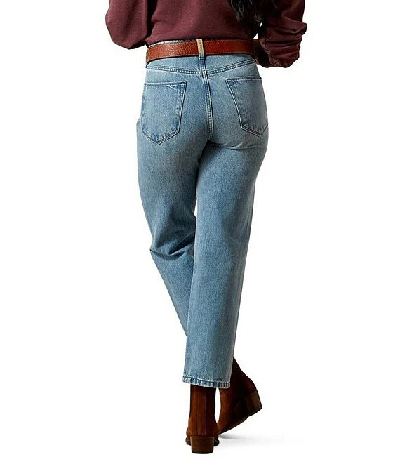 Ultra High Rise Cheyenne Yoke Tomboy Straight Leg Jean