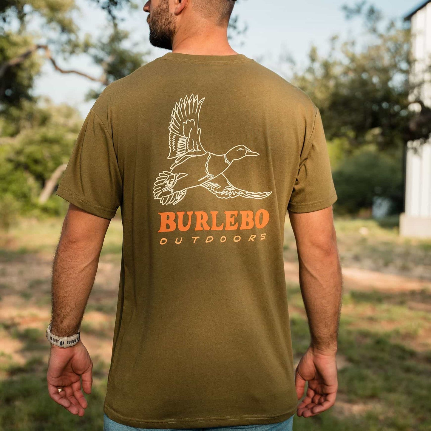 Short Sleeve Tee - Duck Wild - Hunter Green