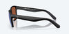 Los Alijos Matte Black Green Mirror Lenses 580G