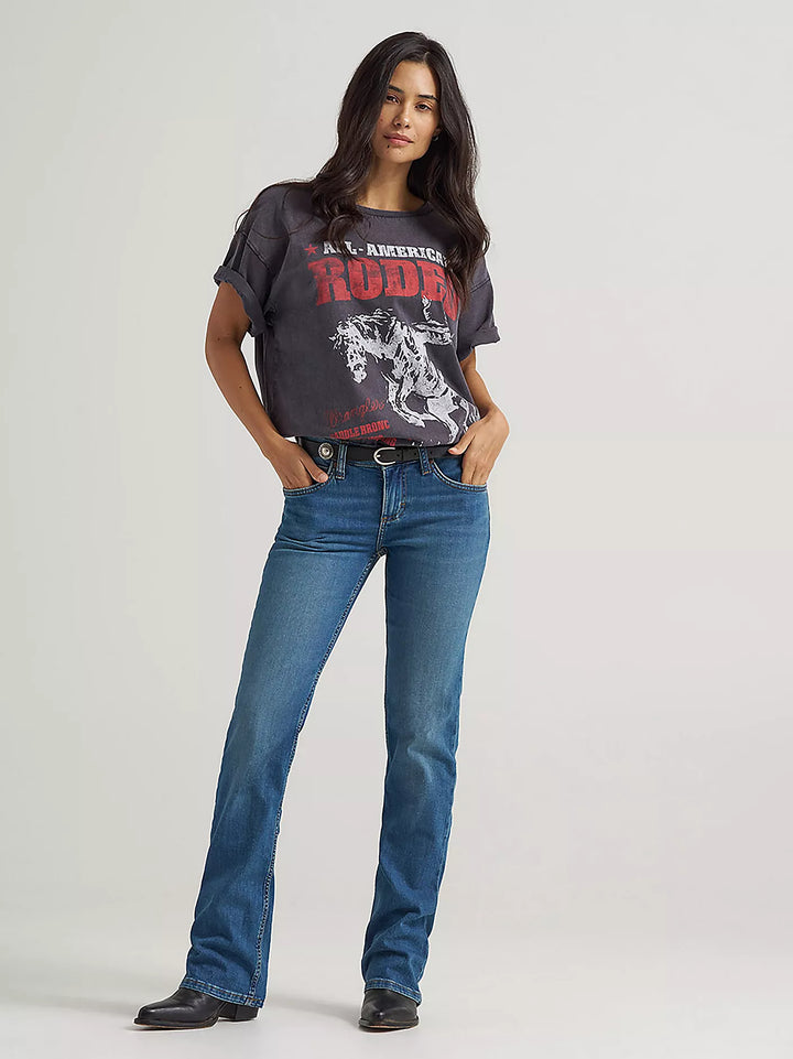 Women's Wrangler Retro® Mae Mid Rise Bootcut Jean - Nadia