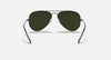 Aviator Polished Gunmetal G-15 Green