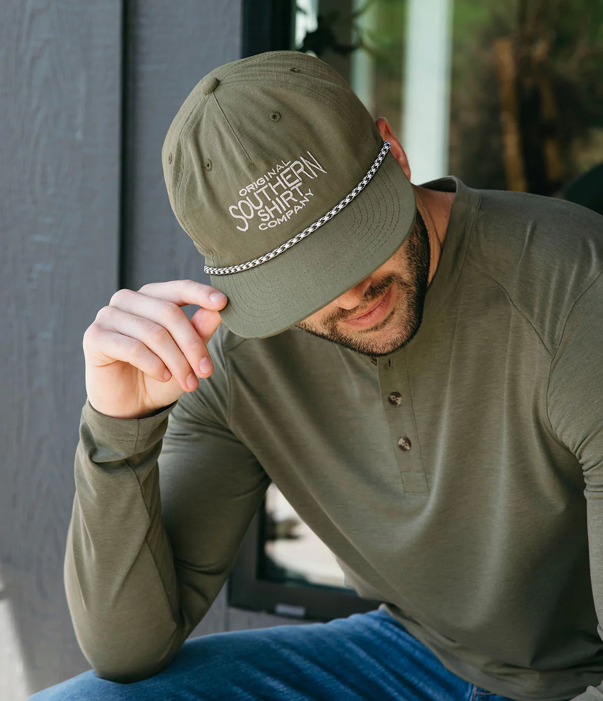 Ripstop 5-Panel Snapback - Cedar