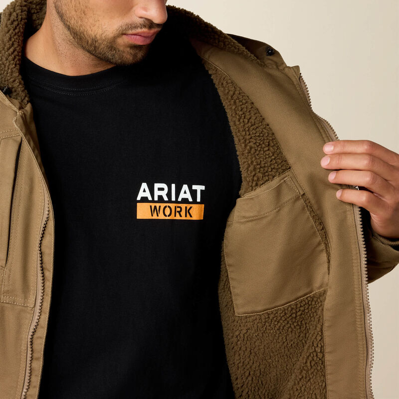 Rebar DuraCanvas Jacket - Field Khaki