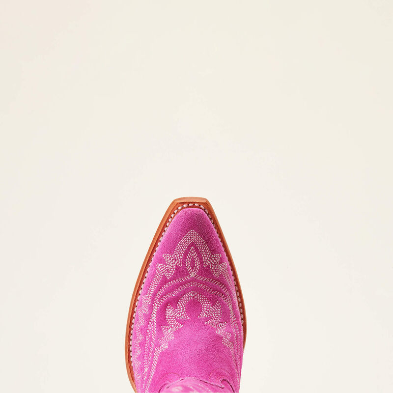 Casanova Western Boot - Haute Pink Suede
