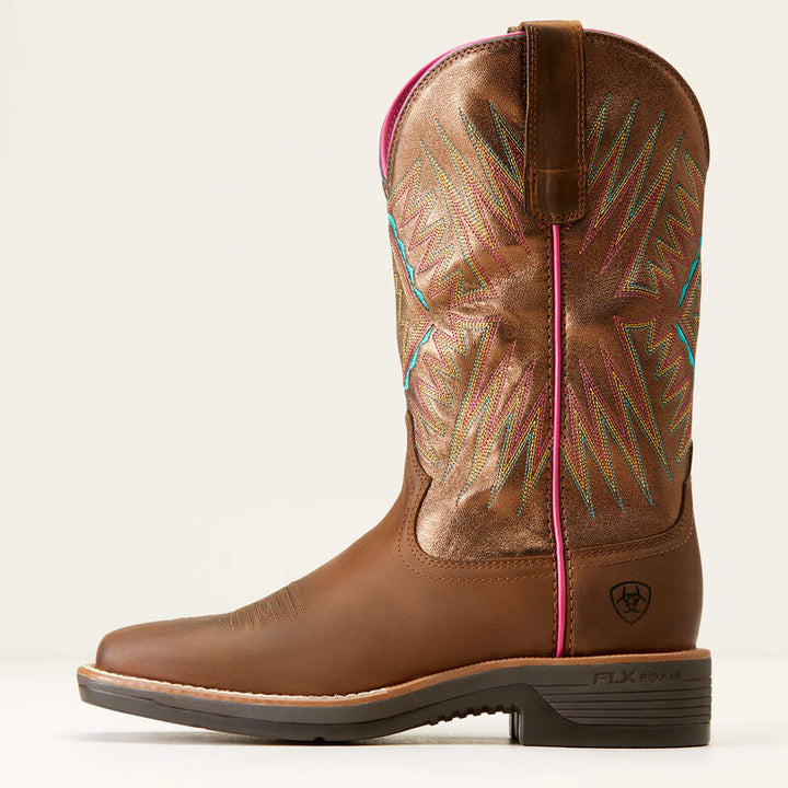 Women's Ridgeback Western Boot - Distressed Tan