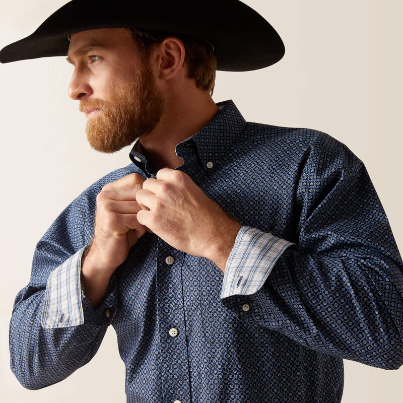 Wrinkle Free Keagan Fitted Shirt