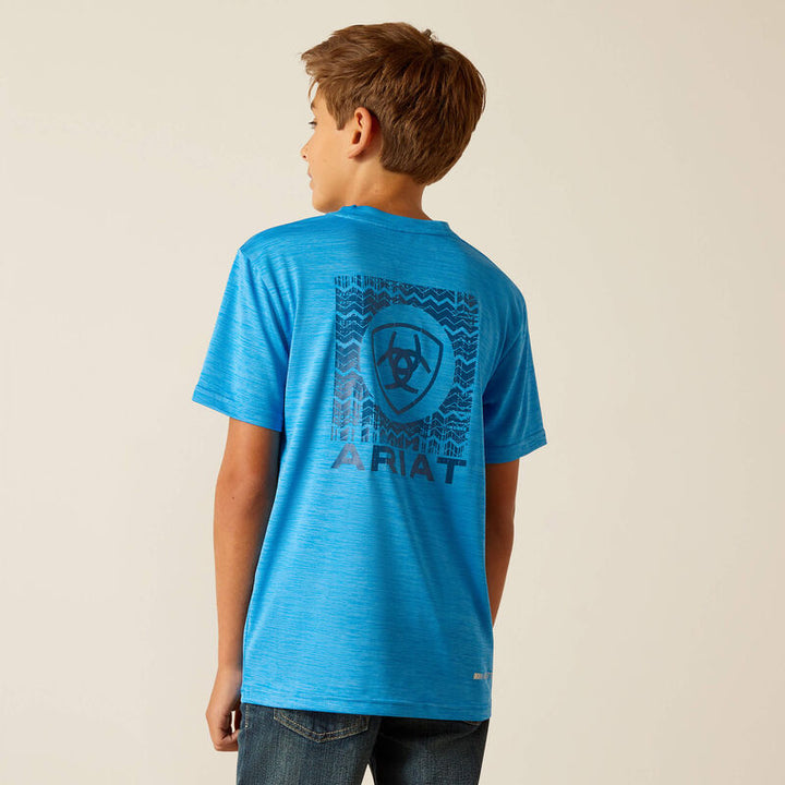 Charger Ariat SW Shield T-Shirt  -Brilliant Blue