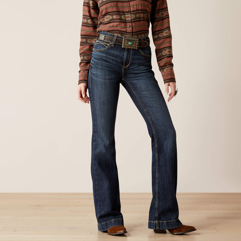 High Rise Kimber Slim Trouser Jeans - Florida