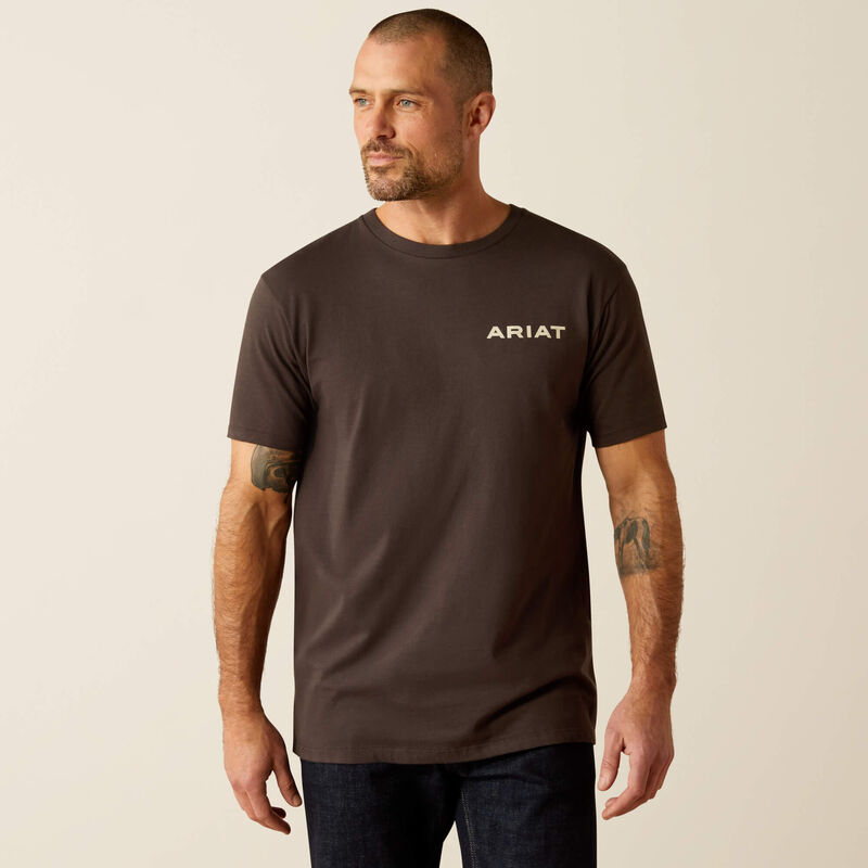 Ariat Ambush Camo Tee - Vintage Black