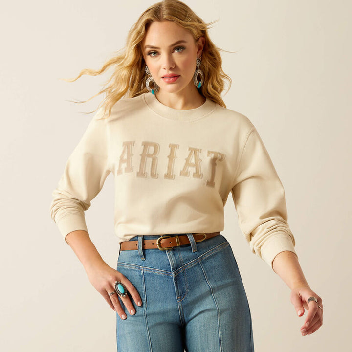 Essential Crew Sweatshirt - Summer Sand