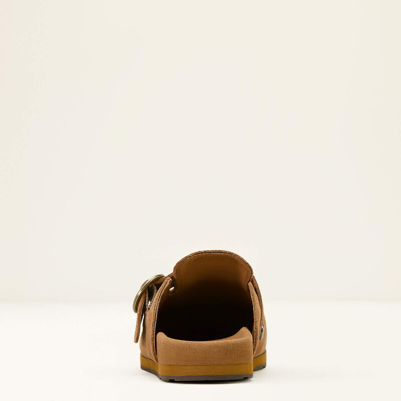 Women's Country Mule - Caramel Suede