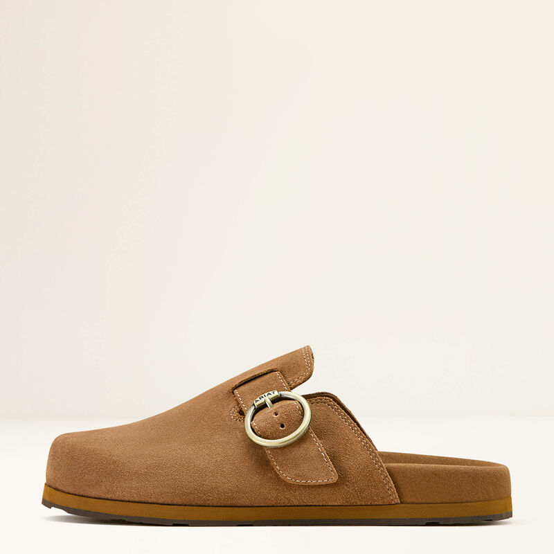 Women's Country Mule - Caramel Suede