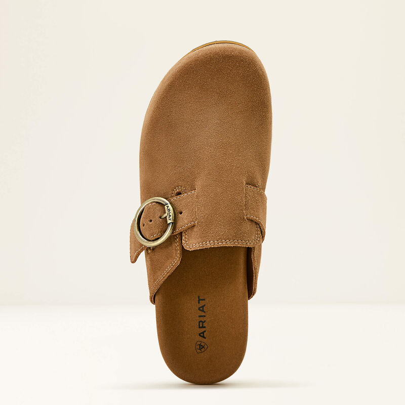 Women's Country Mule - Caramel Suede