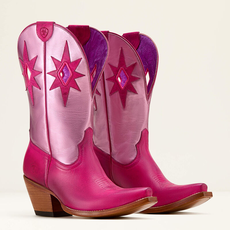 Starlight Western Boot - Diva Pink/Pale Rose Shine