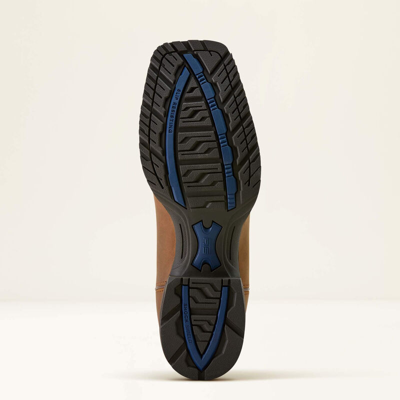 Hybrid Ranchway Waterproof Wide Square Toe Cowboy Boot