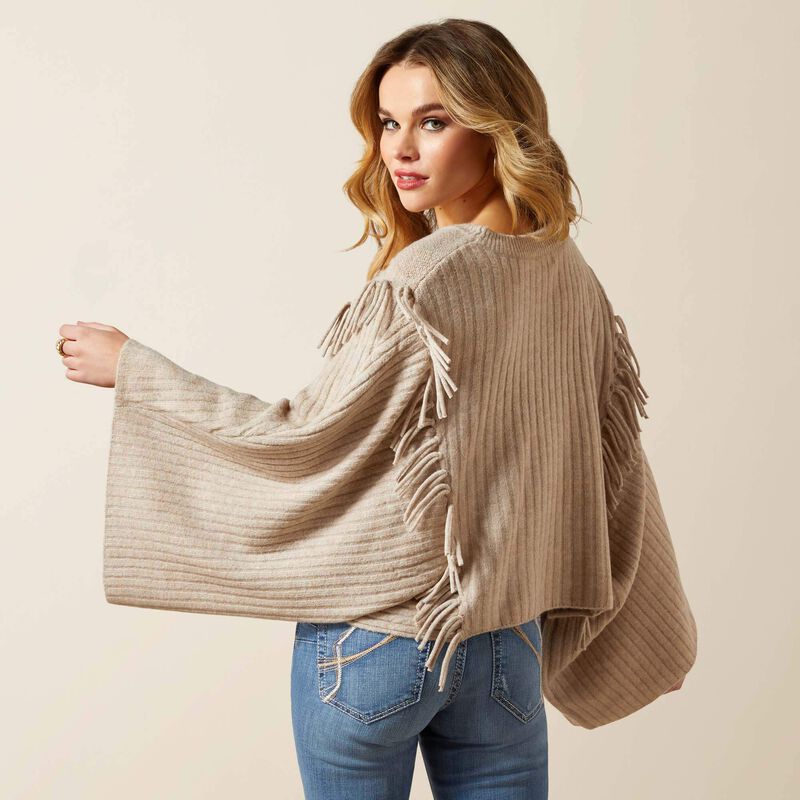 Lia Poncho Sweater
