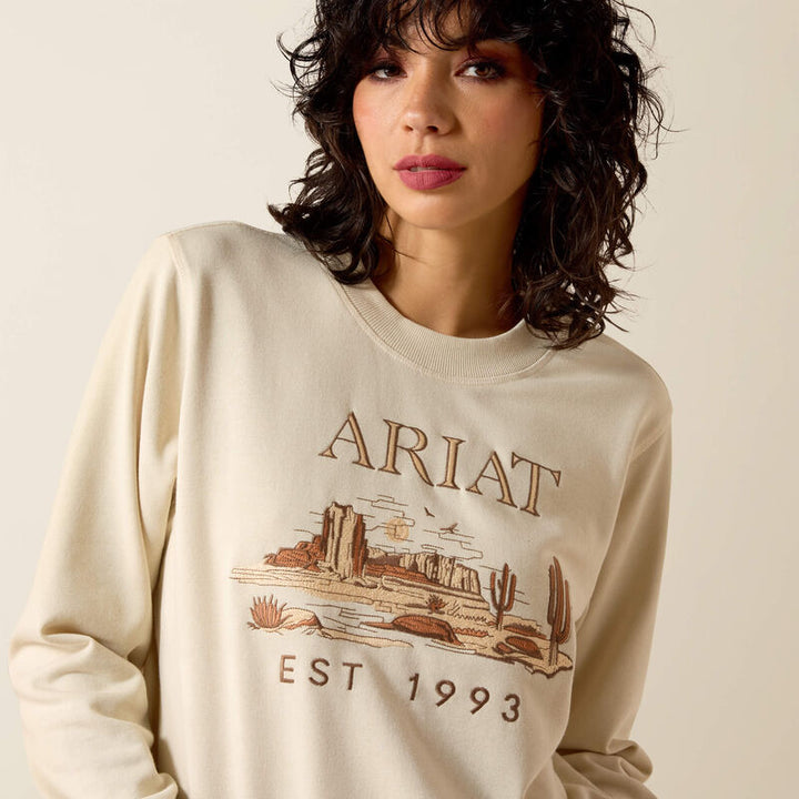 Essential Crew Sweatshirt - Summer Sand