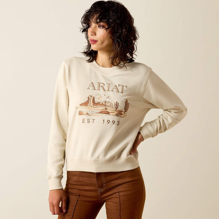 Essential Crew Sweatshirt - Summer Sand