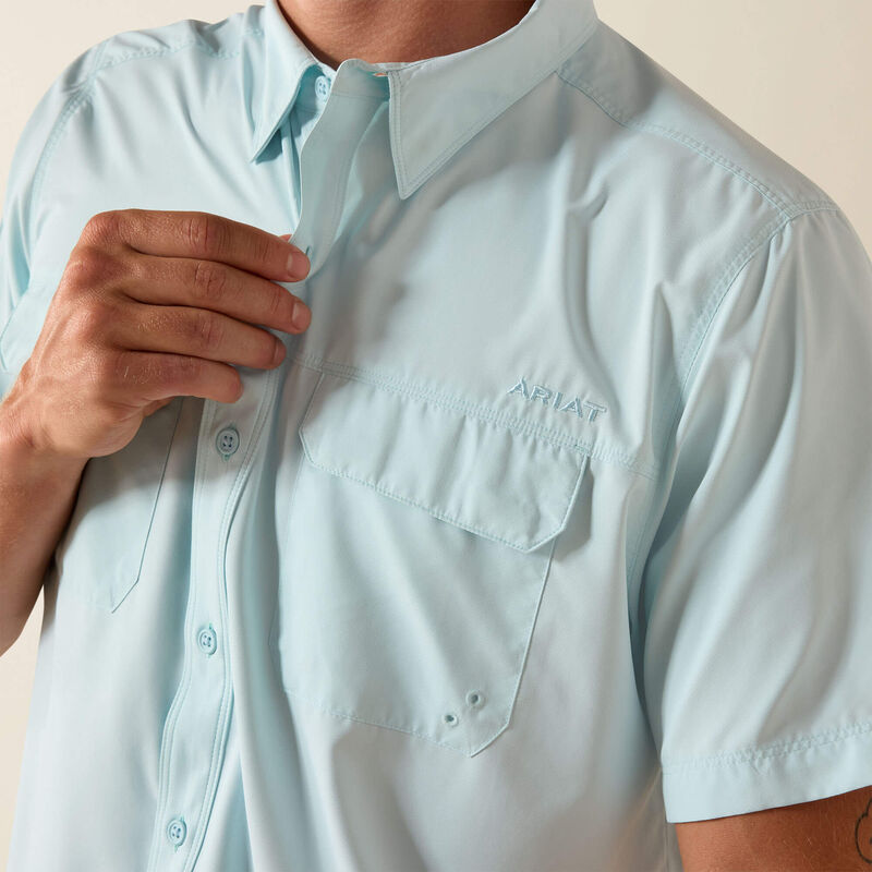VentTEK Outbound Fitted Shirt - Blue Glow
