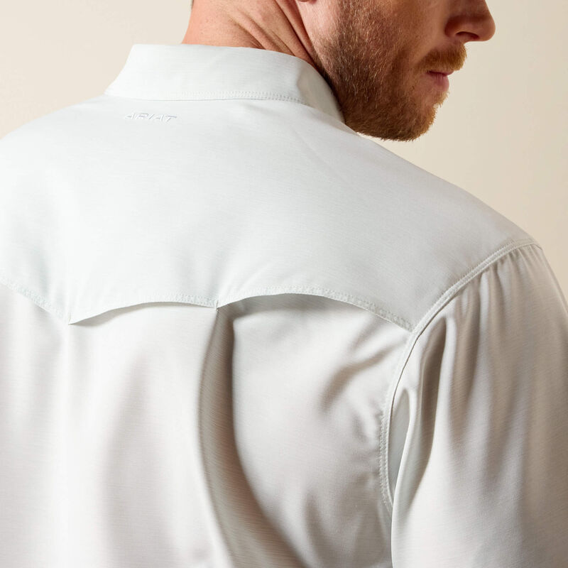 Western VentTEK Classic Fit Shirt - Aqua Heather