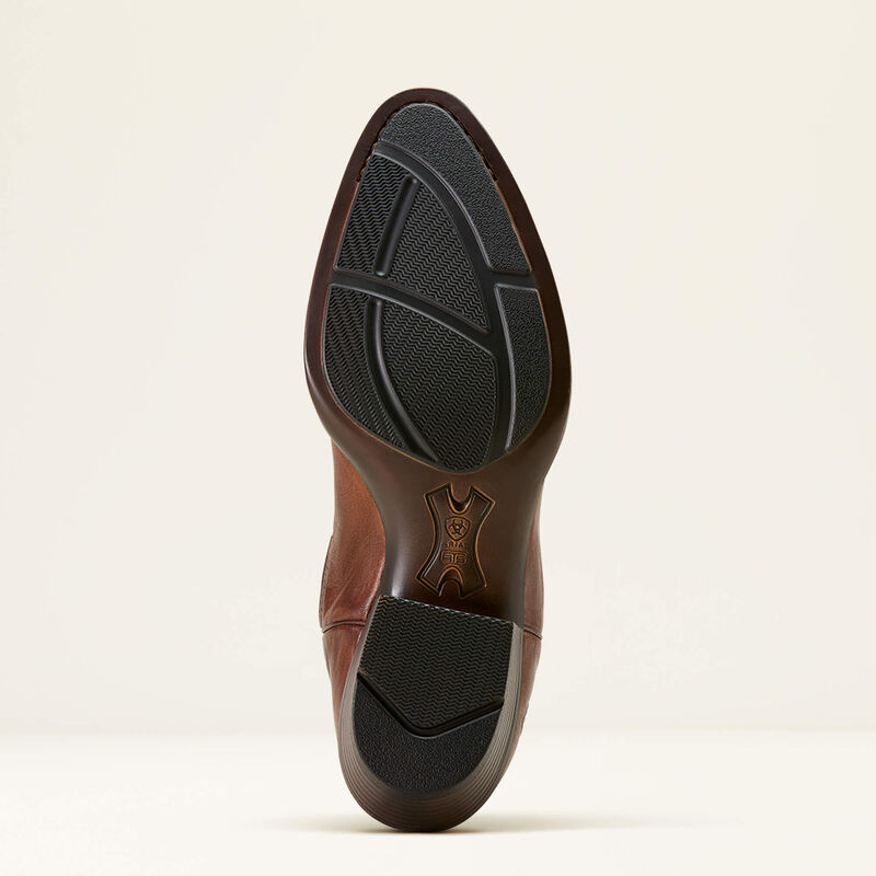 Grayson R Toe Western Boot - Honey Bee