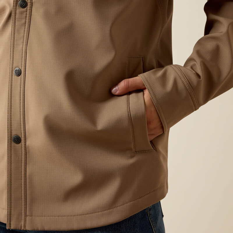 Rebar DuraStretch Utility Softshell Shirt Jacket - Caribou