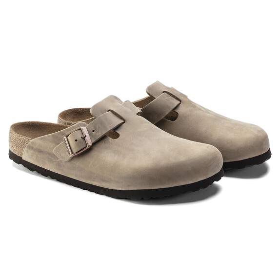 Boston Soft Footbed - Oiled Leather - Tobacco Brown
