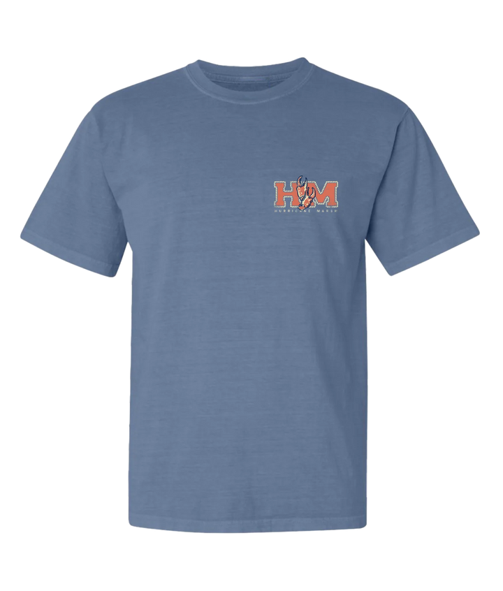 The Coastal Crab Tee - Blue Horizon