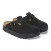 Boston Chunky Suede Leather - Black / Black