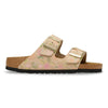 Arizona - Suede Leather - Sandcastle Flower Print