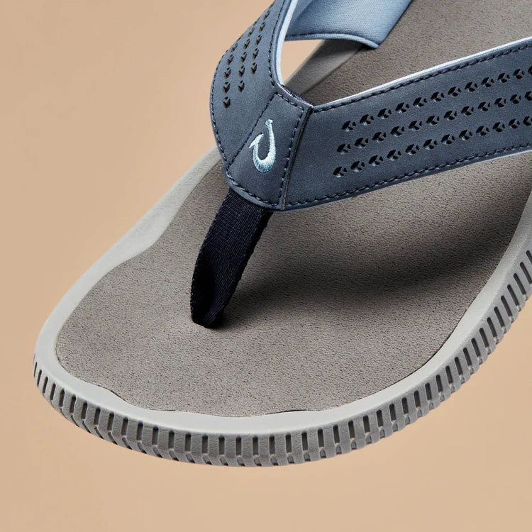 Men's Ulele Beach Sandal - Blue Depth & Charcoal