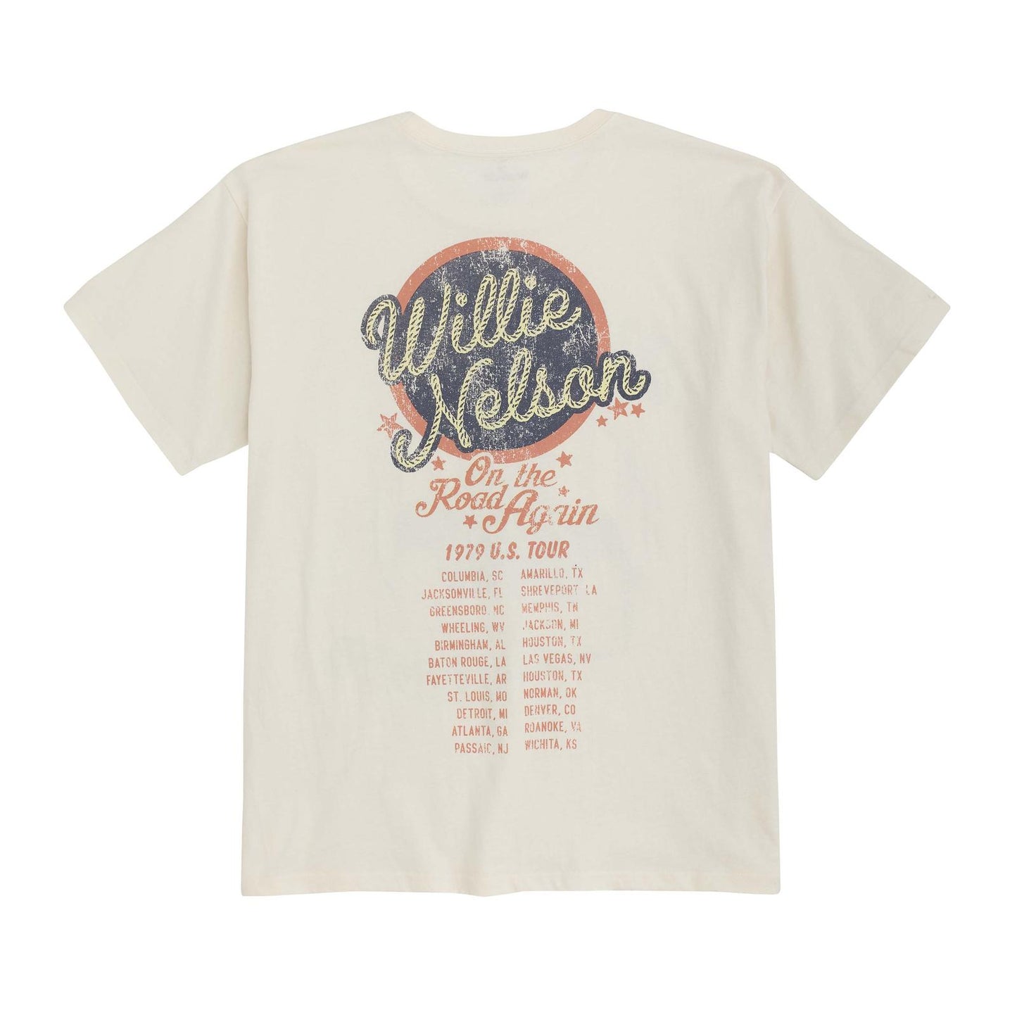 Wrangler® Short Sleeve Graphic Oversized T-Shirt - Willie Nelson