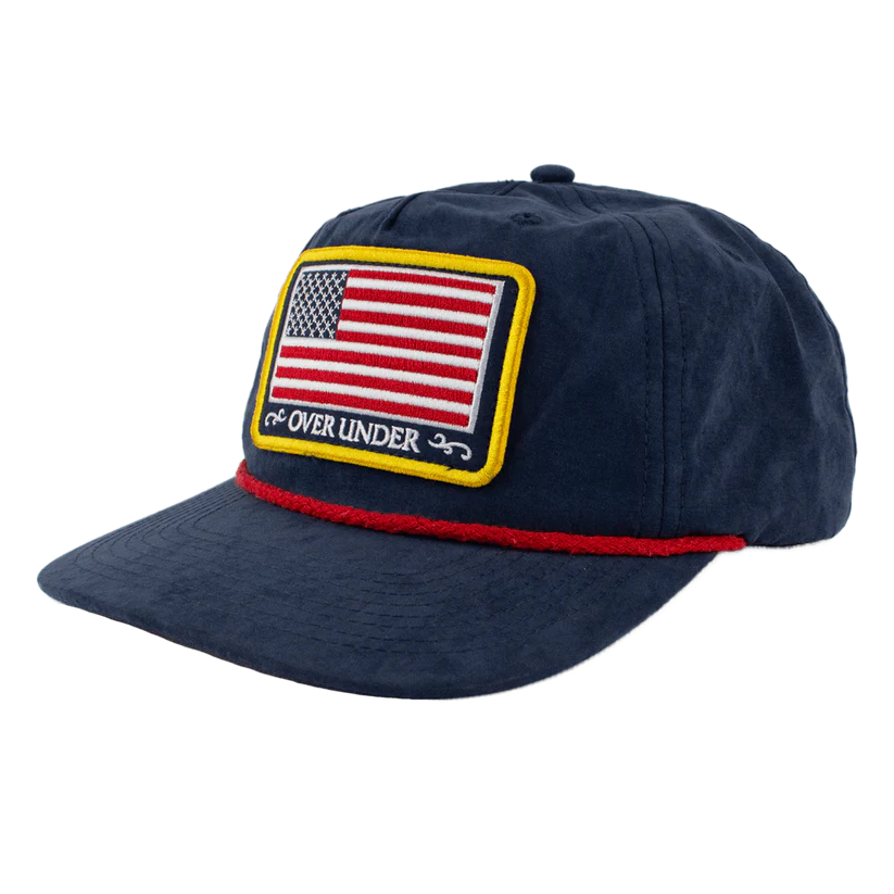 Old Glory Rope Hat - Navy