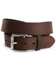 Ariat Men's Brown Triple Stitch Leather Belt - Dark Copper