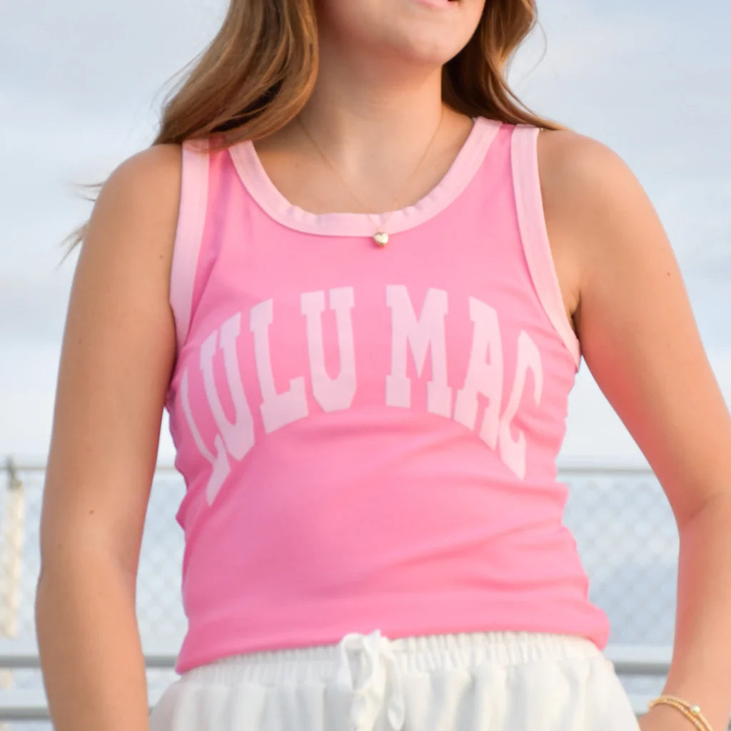 Lulu Mac Tank Bubblegum/Light Pink