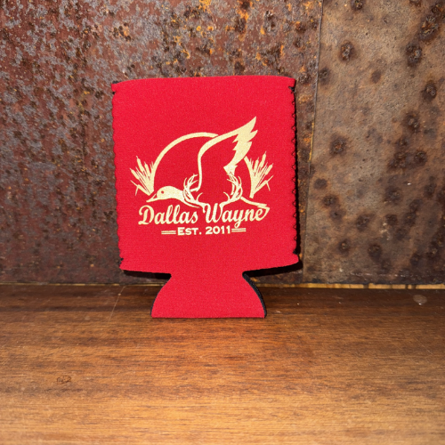 Dallas Wayne Logo Koozie