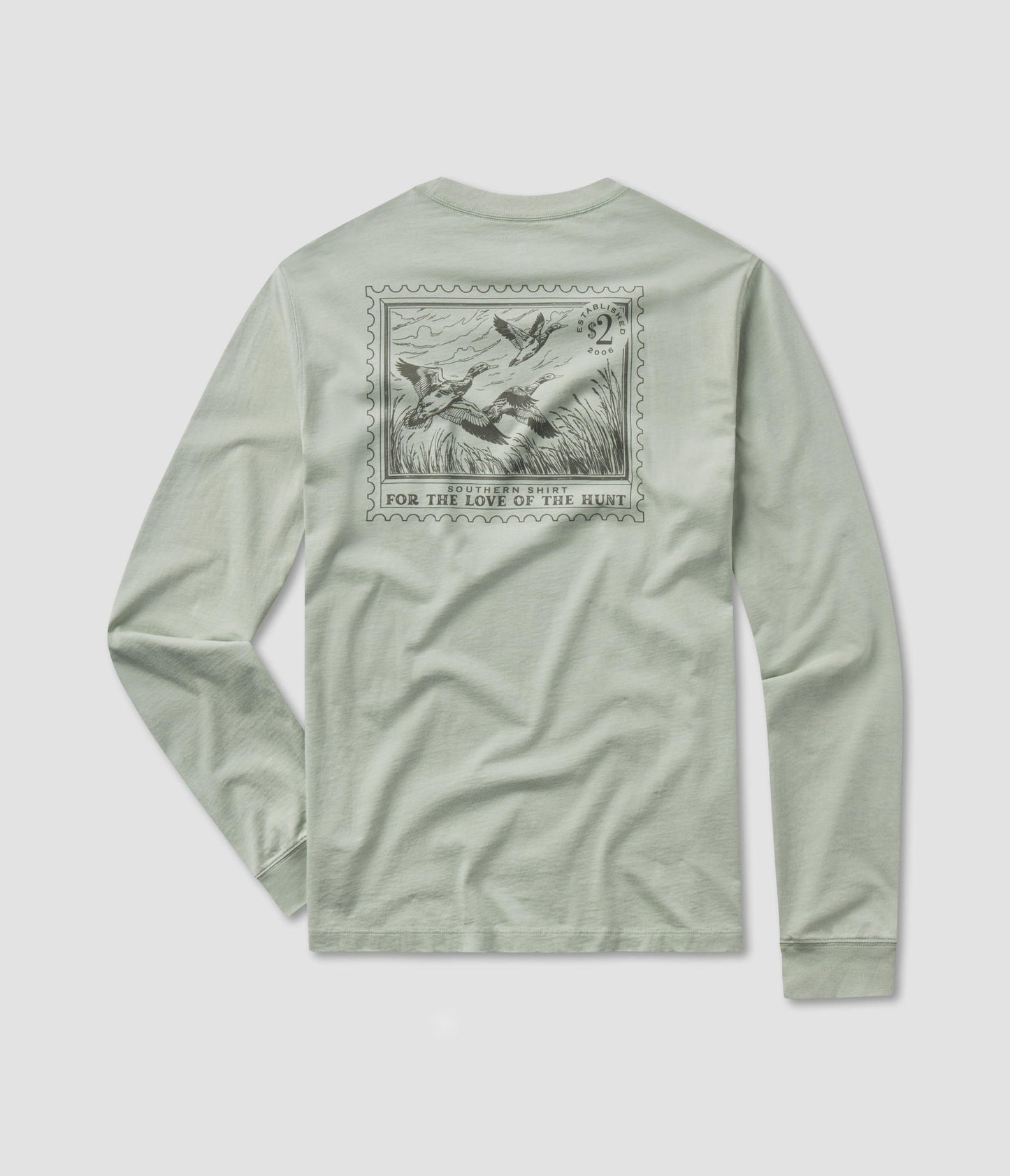 Youth Seasonal Flight L/S Tee - Iceberg Green