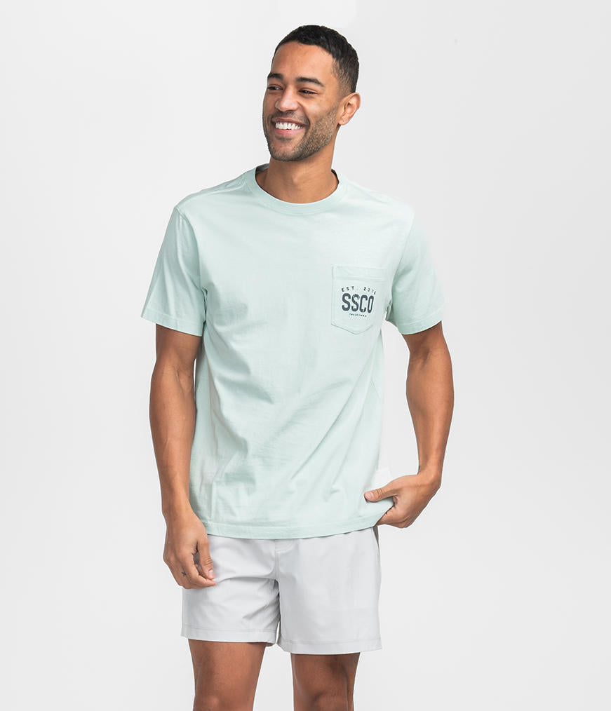 Crawfish Boil Tee - Cool Mint