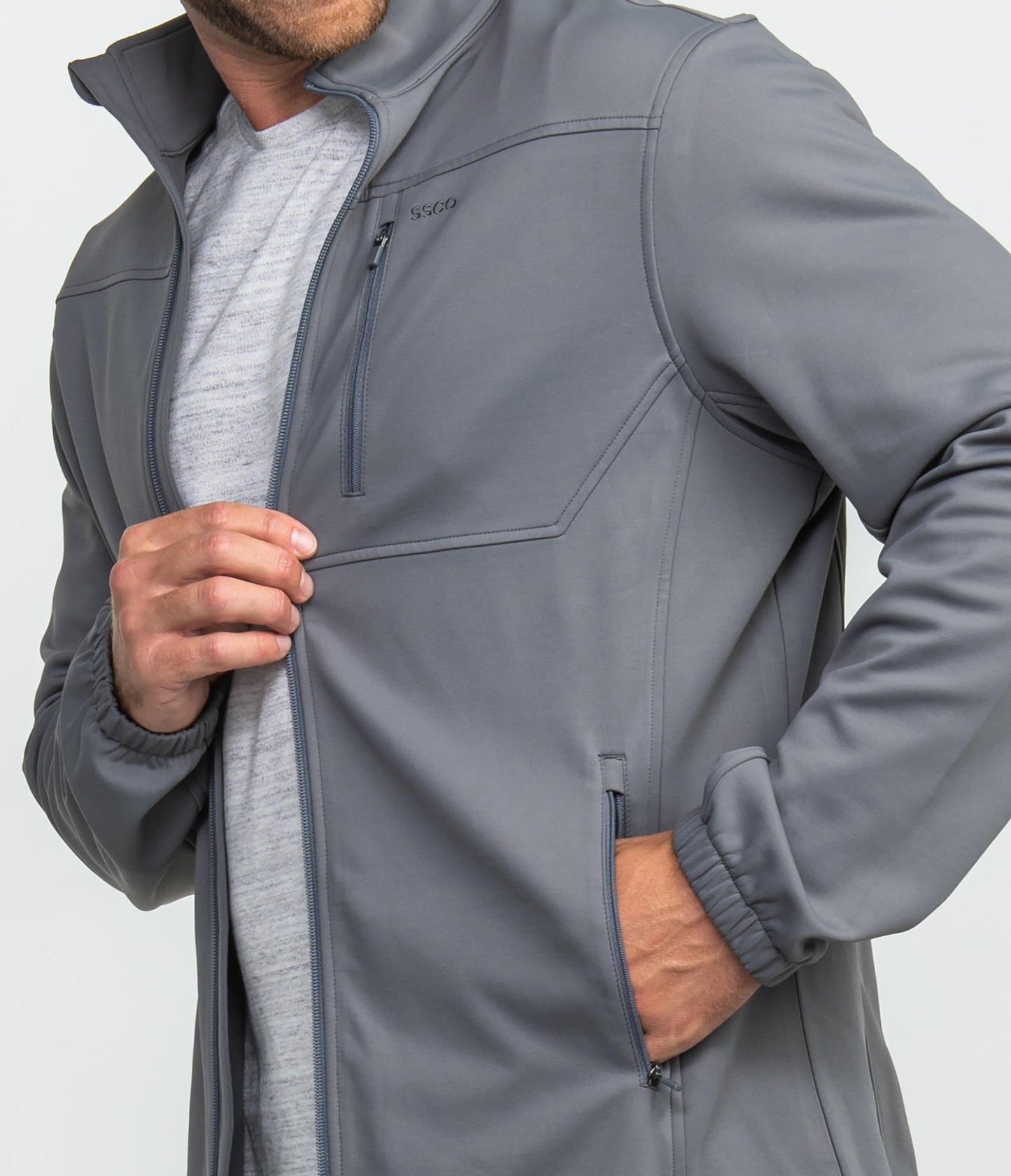 Uptown Performance Fleece Jacket - Volcanic Ash
