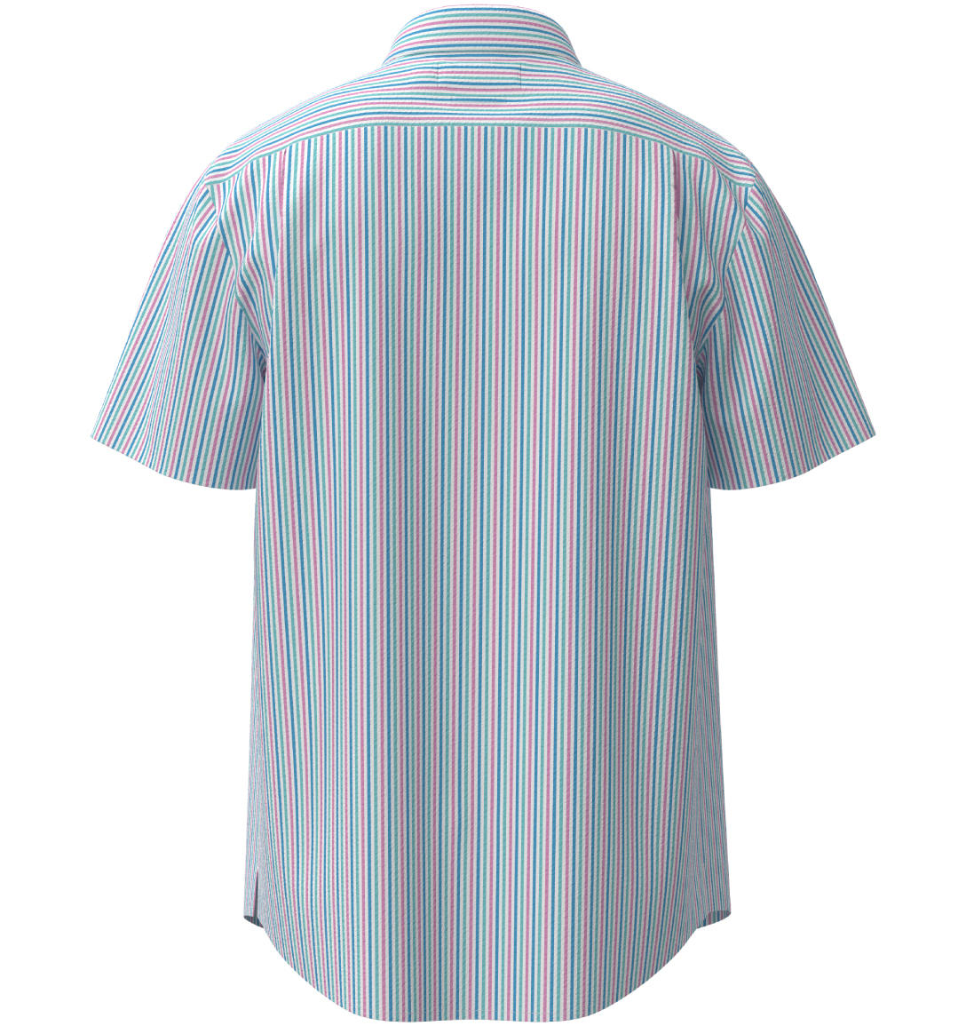 Clubhouse Seersucker Baja Shirt - Laffy Taffy