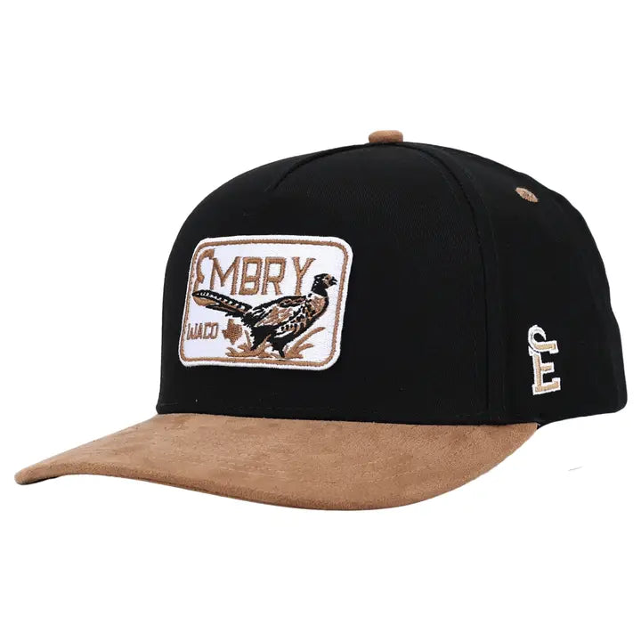 Rooster Hat - Black/Brown