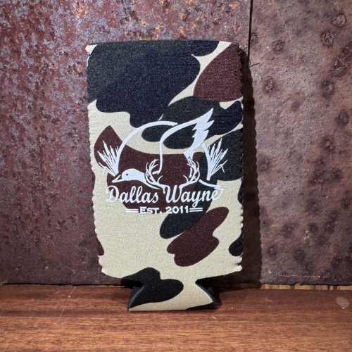 Dallas Wayne Original Logo Slim Koozie