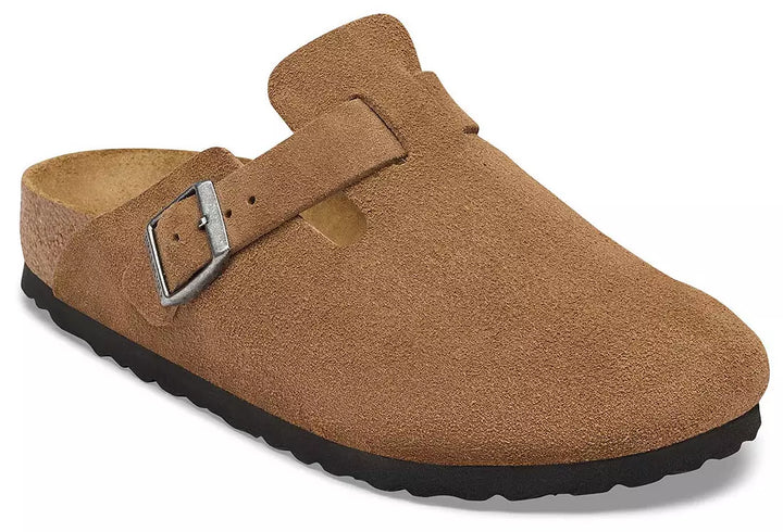 Boston Suede Leather - Dark Tea