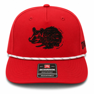 Red Rope Hat - Opossum
