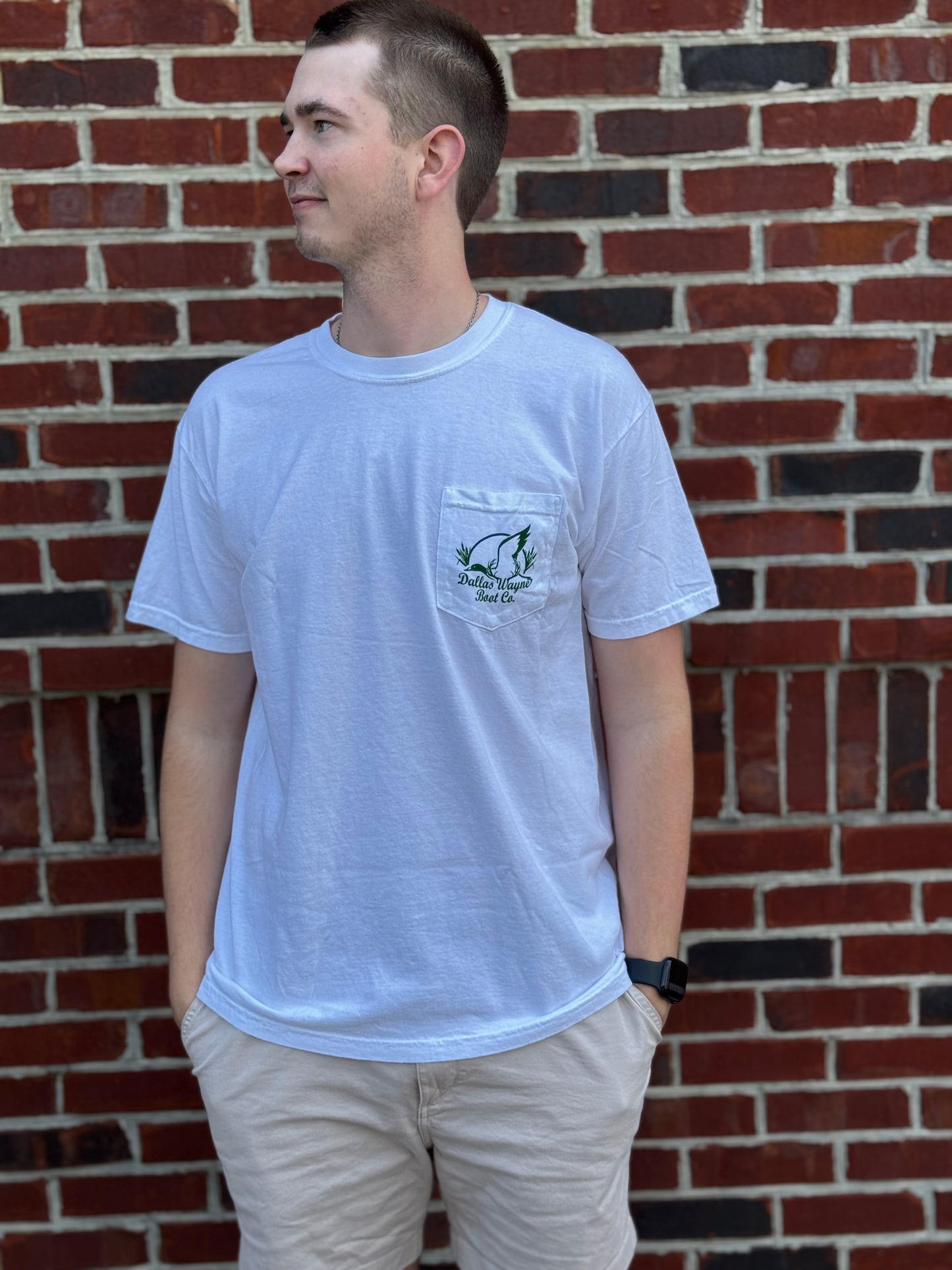 Lab w/ Mallard- White
