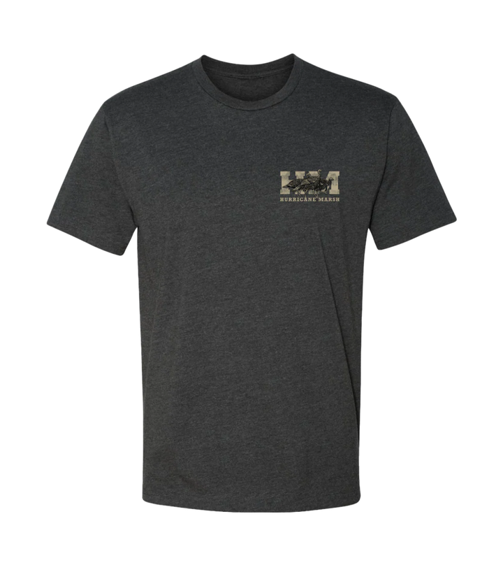 Tres Pavos Tee - Charcoal Grey