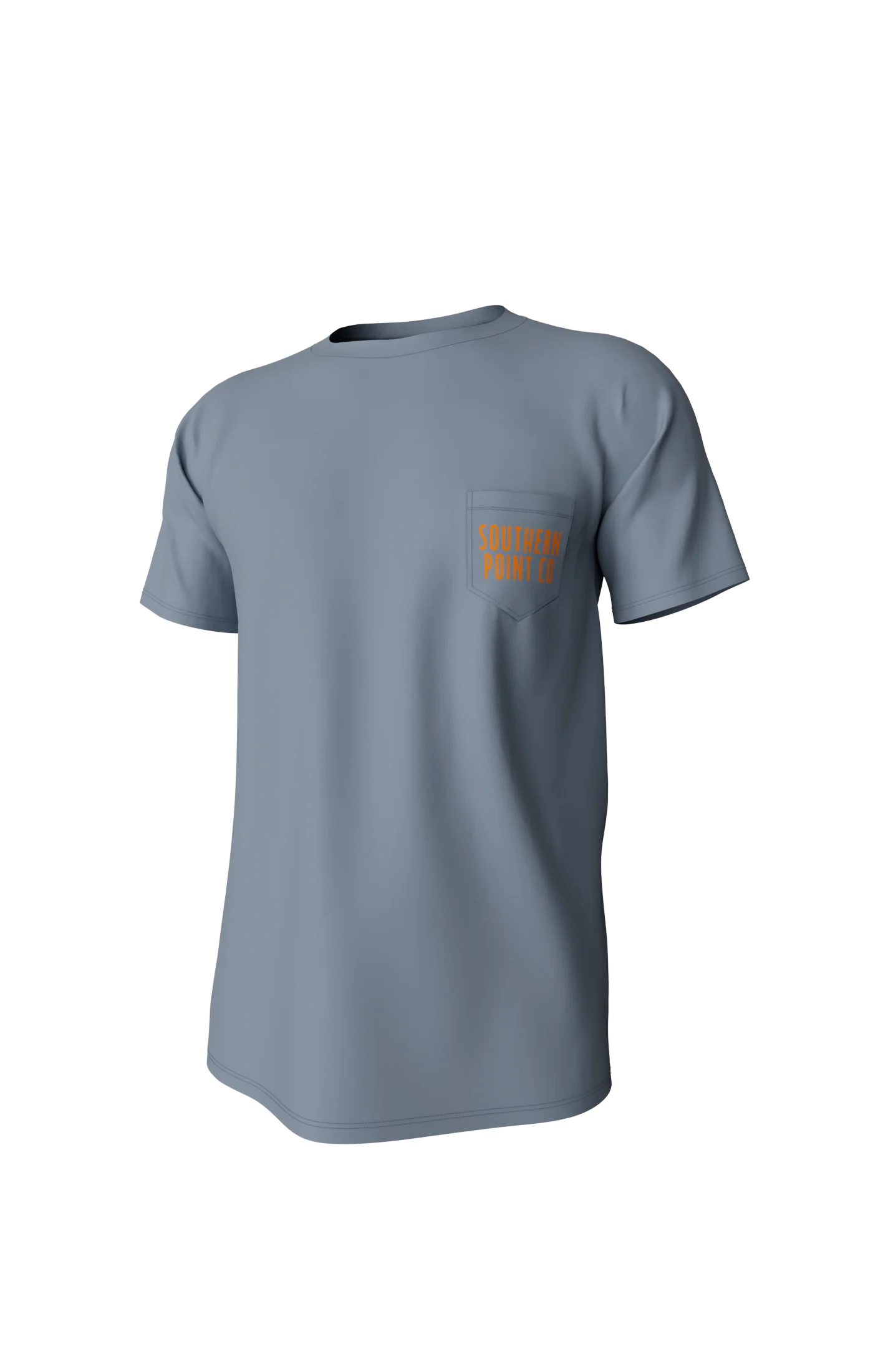 Marsh View Short Sleeve Pocket Tee - Mountain Spring