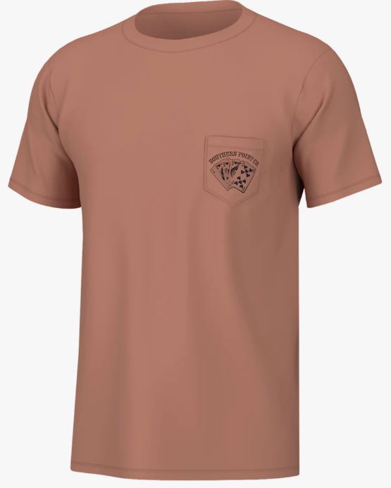 Royal Flush Short Sleeve- Burnt Sienna
