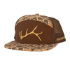 7 Panel Woodlands Camo Shed Hat