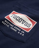 Men's Oval Tecovas Pocket T-Shirt - Navy